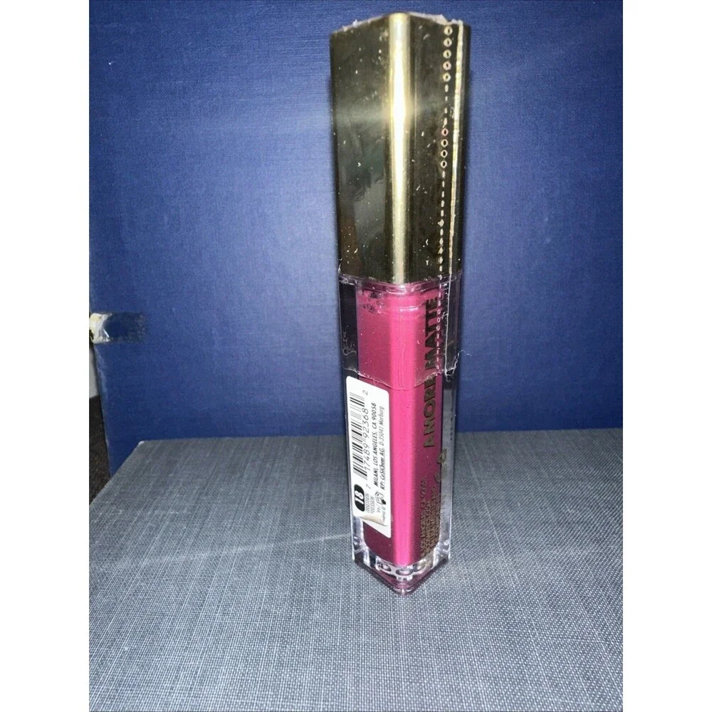 Milani Amore Matte Lip Creme 18 OBSESSION, deep cool toned berry NEW SEALED